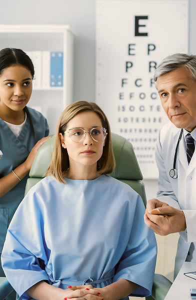 Vision assessment and eye chart
